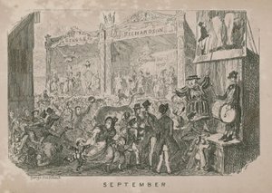September kermis door George Cruikshank