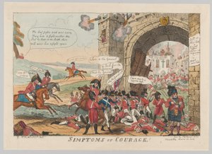 Symptomen van Moed! door George Cruikshank