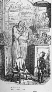 Laat hem zo staan..., c1820 door George Cruikshank
