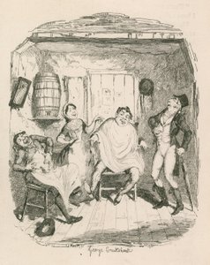 De Kapperszaak door George Cruikshank