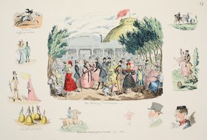 De Ochtendpromenade, gepubliceerd 1833