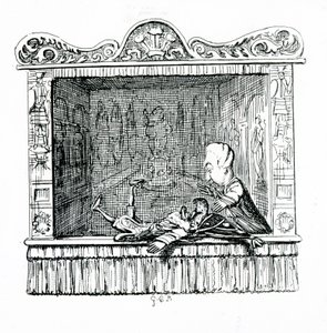 De dokter met meneer Punch door George Cruikshank