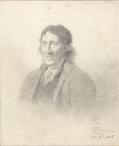 Portret van een man door George Dance
