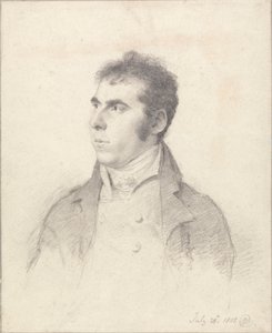 Portret van een jonge man door George Dance