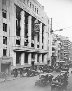 Het Daily Telegraph gebouw, Fleet Street, City of Westminster, Londen, begin jaren 1930
