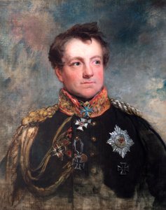Portret van Veldmaarschalk August Neidhart, Graaf van Gneisenau, Pruisische soldaat, 1818