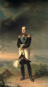 Portret van Prins Mikhail Barclay de Tolly (1761-1818) door George Dawe