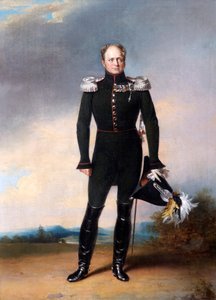 Portret van Tsaar Alexander I van Rusland, 1825 door George Dawe