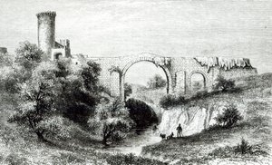 Ponte della Badia, Vulci door George Dennis