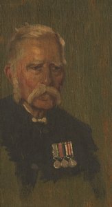 Portret van P. Page, 4e door George Edmund Butler