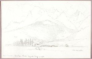 Bad Moos, Sexten Thal, Tirol door George Elbert Burr