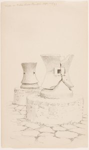Molens in bakkerij--Pompei door George Elbert Burr