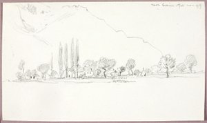 Omgeving Evian door George Elbert Burr