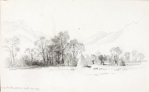 In de buurt van Roche, Vaud door George Elbert Burr