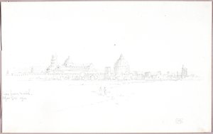 Pisa vanuit het noorden door George Elbert Burr