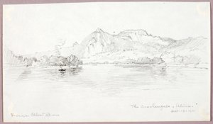 De Drachenfels, Rijn door George Elbert Burr
