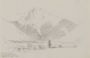 De Dürrenstein, bij Alt-Prags, Tirol