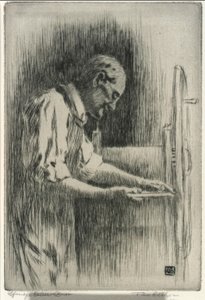 De Etcher door George Elbert Burr