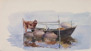 Ongetiteld - Vissersboot, ca. 1900
