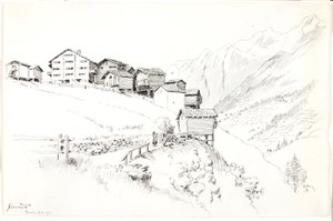 Zermatt door George Elbert Burr