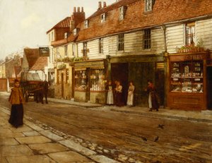 Eltham High Street door George Elgar Hicks