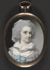Lady Grace Burnaby door George Engleheart