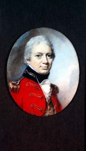 Miniatuur van Lt. Kol. J. Houlton van de Wiltshire Militie, c.1801