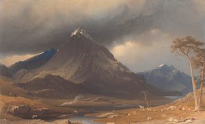 Tryfan, Carnarvonshire door George Fennell Robson