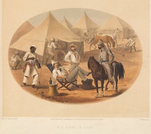 Kampscène, Indiase Muiterij, ca. 1857-1858