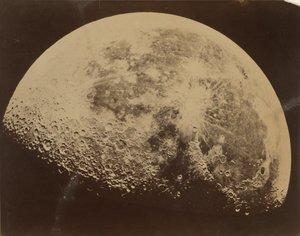 De maan door George Frederick Barker