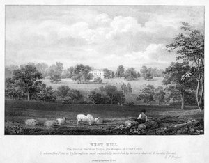 West Hill, nabij Wandsworth, Londen, 19e eeuw