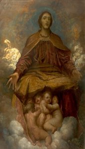De geest van het christendom, 1872-75 door George Frederick Watts