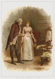 Sophia, Lady Newdegate, en Sir Roger