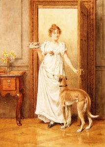Heerlijke Hapjes door George Goodwin Kilburne