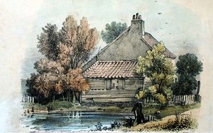 Bij Shepherds Bush, Middlesex, gepubliceerd 1831 door S & J Fuller