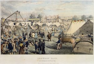 Croydon Kermis, 1833 door George Hawkins
