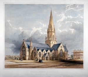 Heilige Drie-eenheidskerk, Hartland Road, Hampstead, Londen, 1850 door George Hawkins