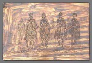 Husaren im Galopp door George Hendrik Breitner