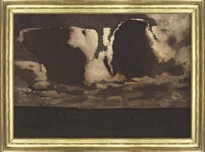 Maanlicht, 1887 door George Hendrik Breitner