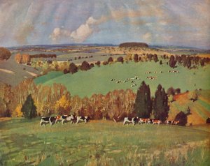 In groene weiden, 1935