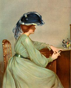 De blauwe sluier, 1904
