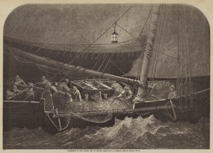 Trawlen in de Noordzee 