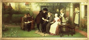 Andrew Marvell (1621-78) bezoekt zijn Vriend John Milton (1608-74)