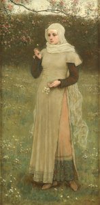 De bloem door George Henry Boughton