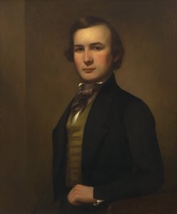 George Henry Durrie Zelfportret