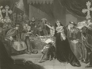 Het proces van Catharina van Aragon, 1529
