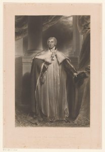 Portret van Edward Venables-Vernon-Harcourt door George Henry Phillips