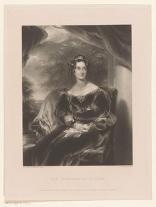 Portret van Mary Margaret Stanley door George Henry Phillips