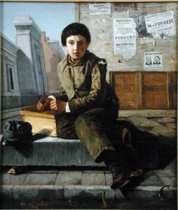 De schoenpoetser door George Henry Yewell