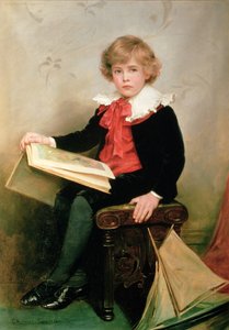 Portret van Norman Stewart Davies